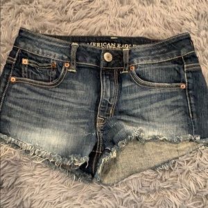 American eagle jean shorts